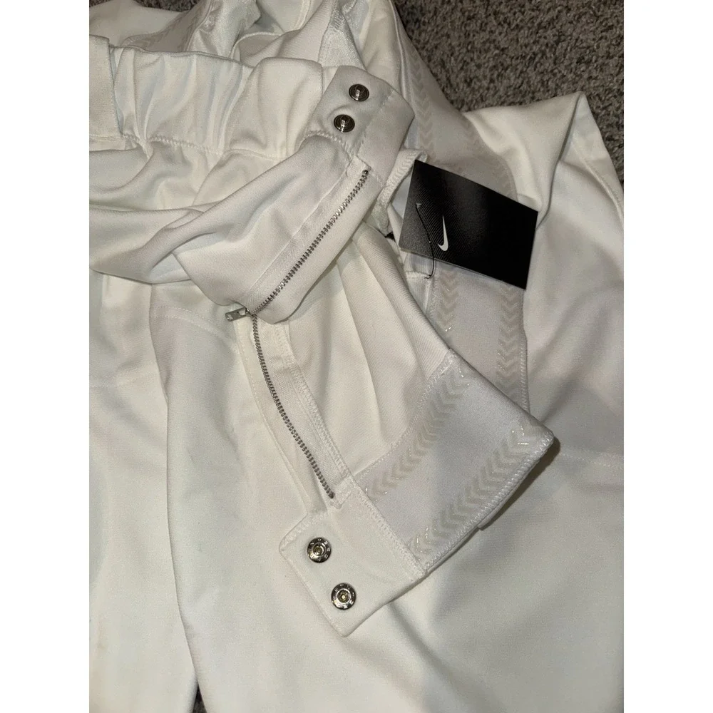 Nike Men's Vapor Select White High Baseball/Softball Pants SZ 3XL BQ5400-100 NWT